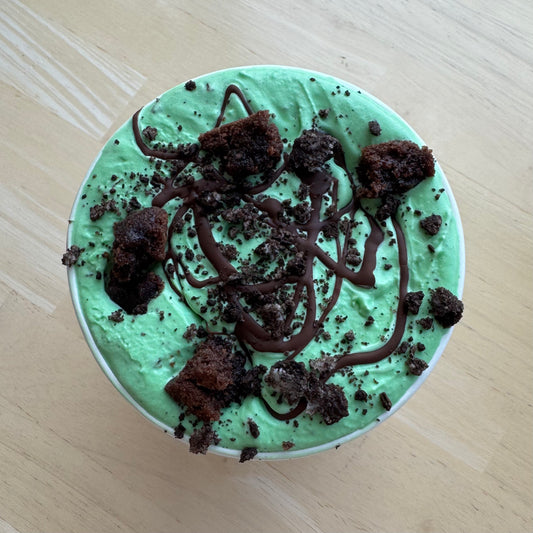 Mint Chip Brownie
