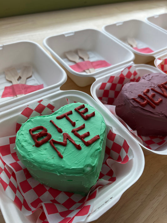 Candy Heart Cakes